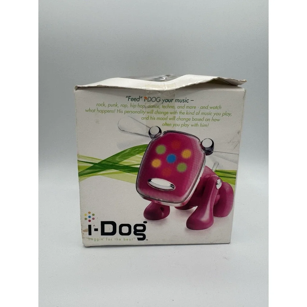 Hasbro i-Dog Pink Robotic Music Companion 2005 New In Box Sealed Vintage Toy